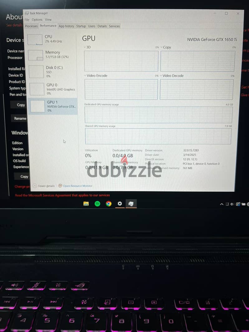 Asus Rog Strix G512L 3