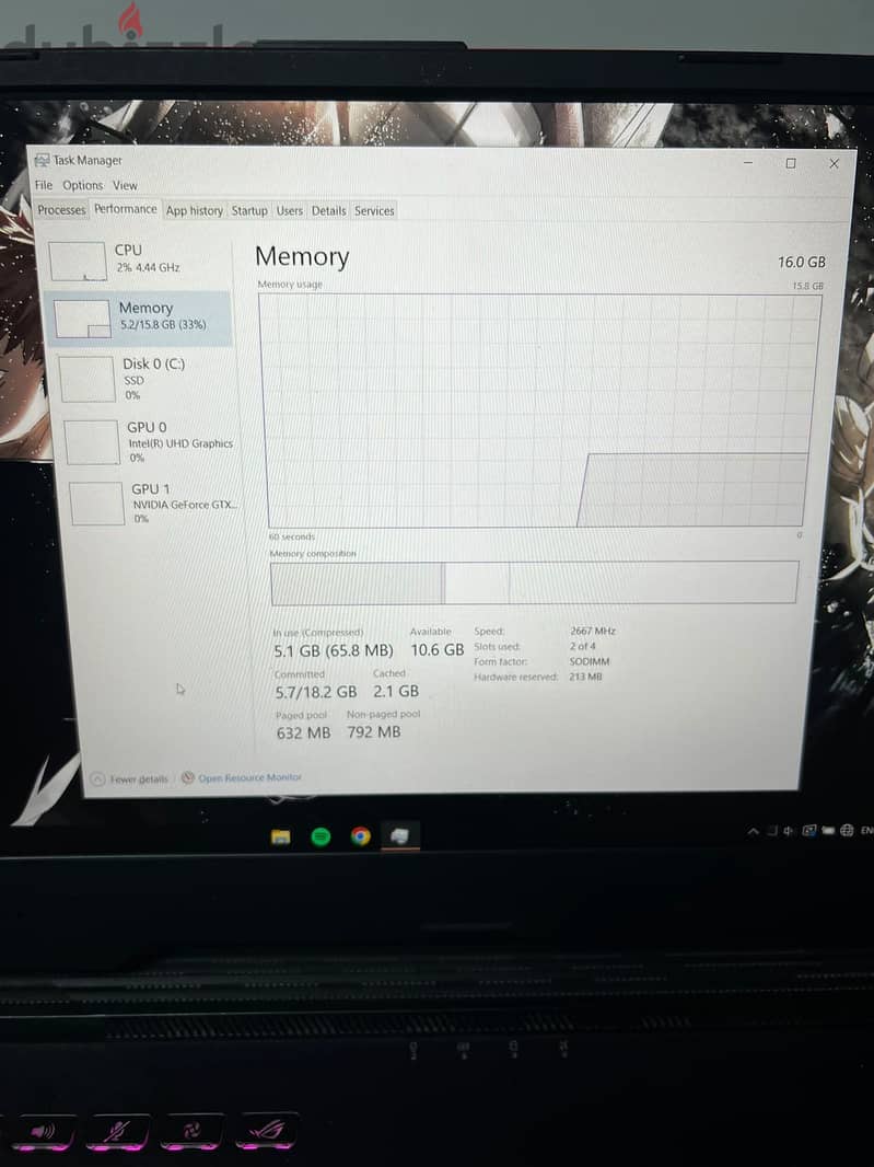 Asus Rog Strix G512L 5
