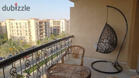 Furnished apartment for rent in Al Rehab, near Avenue Mall, 162 sqm.