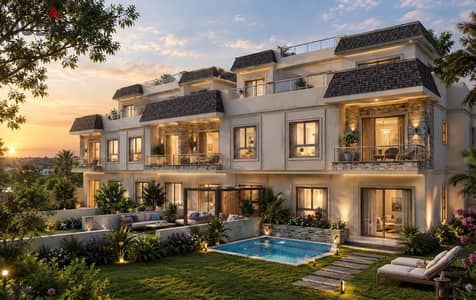 فرصة مميزة لامتلاك تاون هاوس 240م بجاردن 75م في THE GEE نيو زايد | لوكيشن استراتيجي بجوار Beverly Hills وقريب من The Strip وThe Walk of Cairo | مقدم