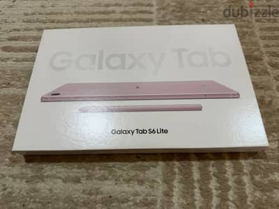Samsung galaxy tab s6 lite 4G 2024 64/4 وردي  new sealed