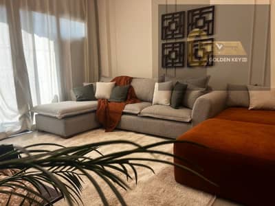 Furnished Apartment for Rent in  Madinaty with Garden View, Ultra Super Lux Finishing & Hotel-Style Furniture