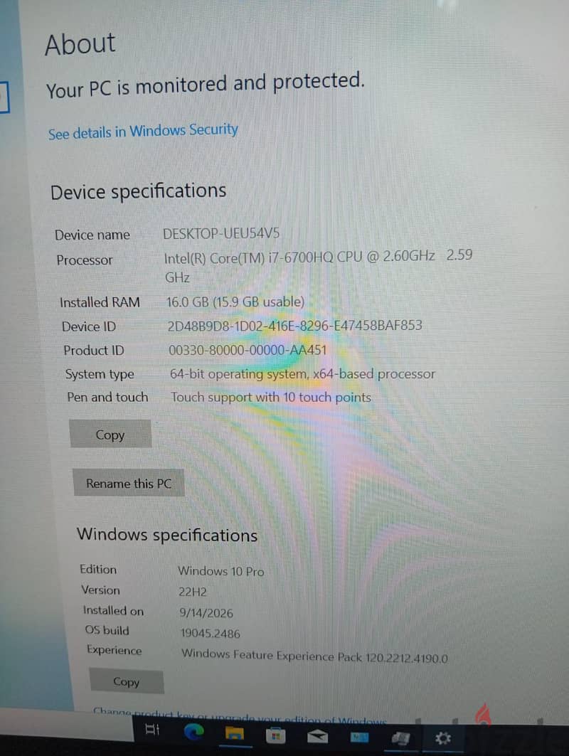 HP ZBook Studio G3 Touch Screen 6