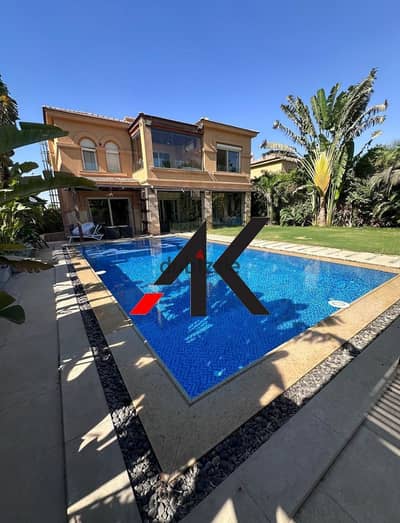 Luxury Finished Standalone villa with pool For Sale in Gardenia Springs - New Cairo