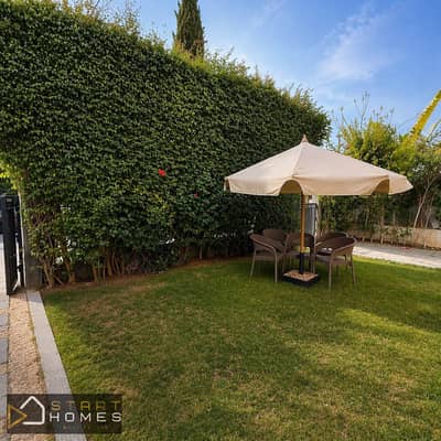 222m² furnished villa for rent in Madinaty, Model I, Smart Home villa.
