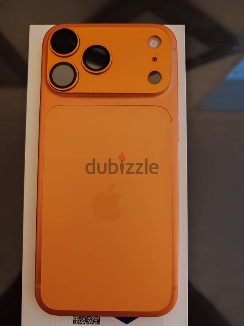 IPhone 17 pro max 256 orange 1