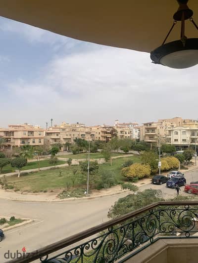 Apartment in the second administrative neighborhood of the Fifth Settlement, near Fatima Al-Sharbatly Mosque and the southern ninety for administrative rent, area 280 square meters, first floor.