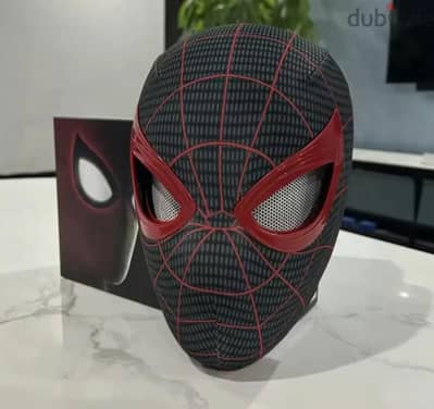 miles morales mask with blinking eyes