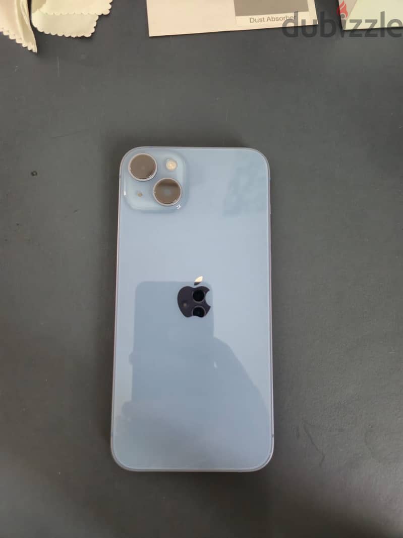 iPhone 14 plus 256GB Light Blue - Zero Scratches - Battery 87% 1