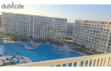 Chalet for Annual Rent in Porto Golf  North Coast  Area: 90 sqm  Floor: 8th  Pool View