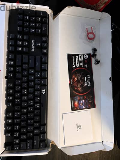 كيبورد Redragon Valheim k617 RGB brown switch 100%