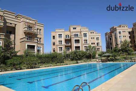 Pool view | Spacious 4 BRs | Katameya Plaza Sodic