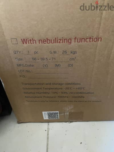 Brand New Yuwell Oxygen Concentrator 5L (7F-5CW).