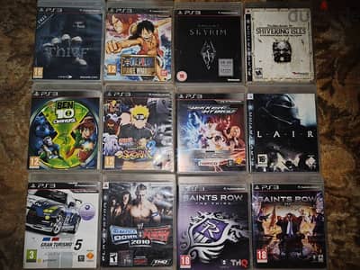 العاب بلايستيشن3 ps3 بحالة ممتازة