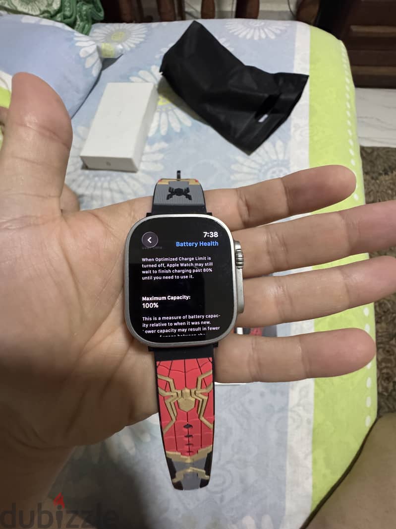 Apple watch Ultra 2 Battery 100% 1