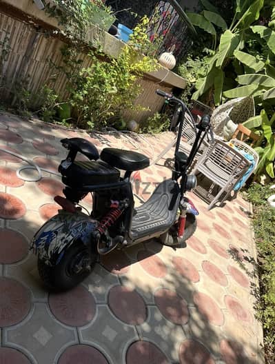 electric mini Harley scooter