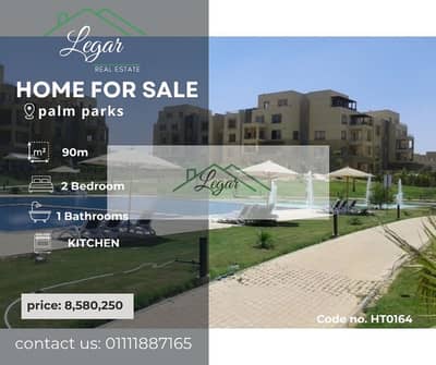 90m² Apartment for Sale in Palm Parks – Payment Plan Available