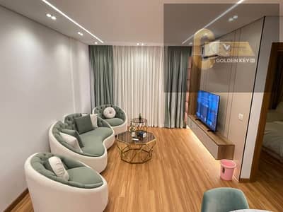 Luxury apartment for rent, featuring Super Lux finishing in a prime location within Madinaty, close to daily essential services