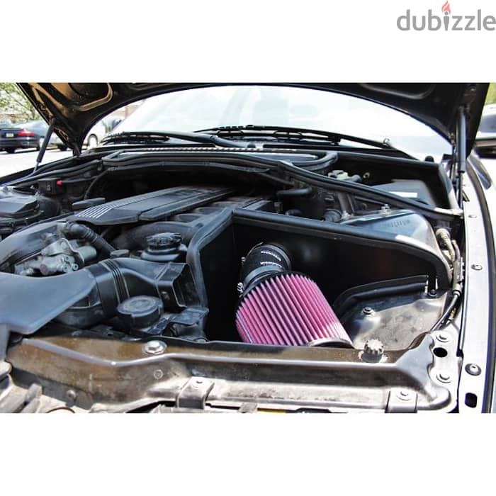 Performance Air Intake, Black, fits BMW E46 1999-2005 5