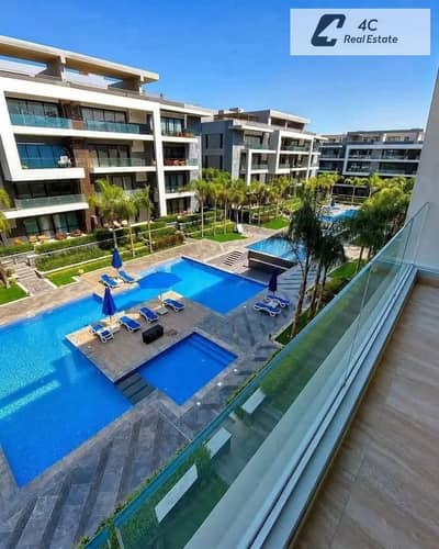 Own a fully finished apartment with a 10% down payment and interest-free installments in Al Patio Oro La Vista Compound – waterfront features, Own a fully finished apartment with a 10% down payment and interest-free installments in Al Patio Oro La Vista Compound – waterfront features,