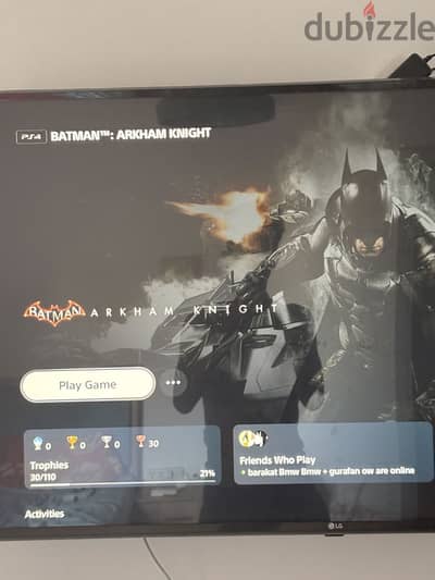 Batman arkham triology account ps4 or ps5