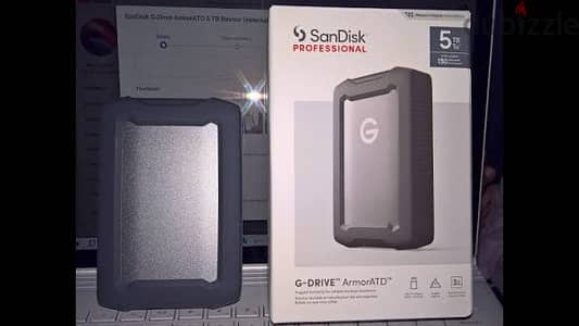 SanDisk G-DRIVE ArmorATD 5TB – Brand New / Barely Used