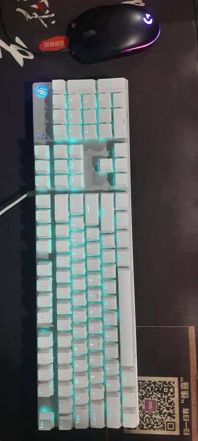 كيبورد جيمينج RGB HP Mechanical Gaming Keyboard GK400F