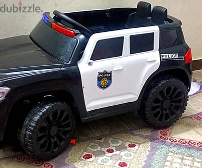 عربية شرطة كهربائيه للأطفال