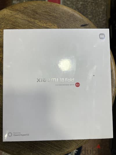 Xiaomi 18 Fold 5G dual sim 512/12G Red جديد متبرشم خالص ضريبة