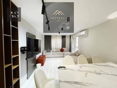 With a fantastic view a furnished apartment (with kitchen and ACS )for sale with the highest rental yield in dollars per month in Heliopolis