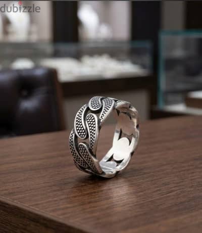 925 silver sterling men's ring size