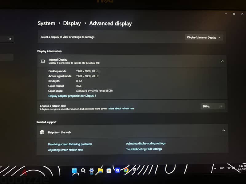Laptop dell 1