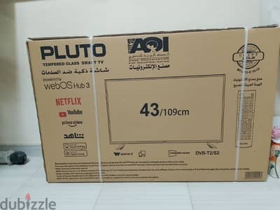 Pluto smart TV 43"