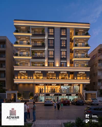 Apartment for sale 165m frontage on Yasser Rizk axis in the most distinguished places of the Middle Hill
