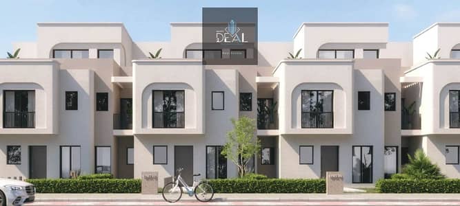 Townhouse in TALALA Compound, New Heliopolis, in a prime location next to SODIC, with a 40% discount and payment plans over 8 years, with multiple ins
