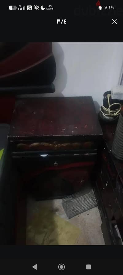 غرفت نوم سرير 160 و دولاب 3 دورف و 2 كومدينو و تسريحه للتواصل وتساب