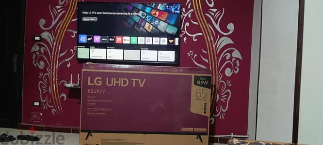 شاشة lg 65 inch uhd  للبيع
