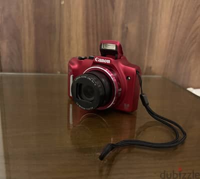كاميرا Canon PowerShot SX170 IS ديجيتال – استعمال مرة واحدة + العلبة ا