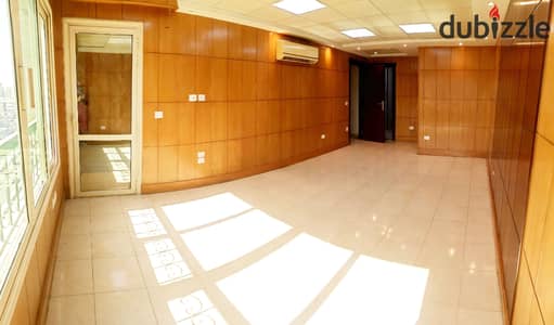 دوبلكس اداري للايجار بالتكيفات في مدينة نصر في شارع الطيران 350م مرخص اداري في برج حديث اداري شركات فقط