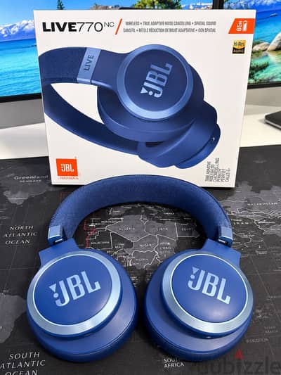 JBL Live 770NC Original – سماعة بلوتوث ANC بحالة ممتازة