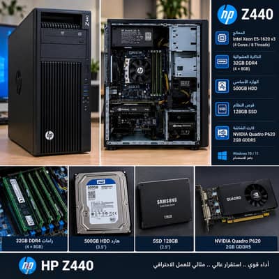 للبيع HP Z440 Workstation بحالة ممتازة