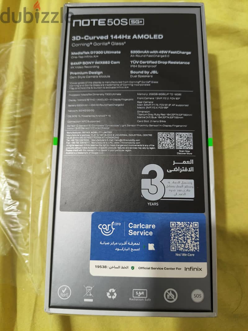 infinix note 50s 3