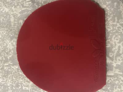 Butterfly rubber red 25 tenergy
