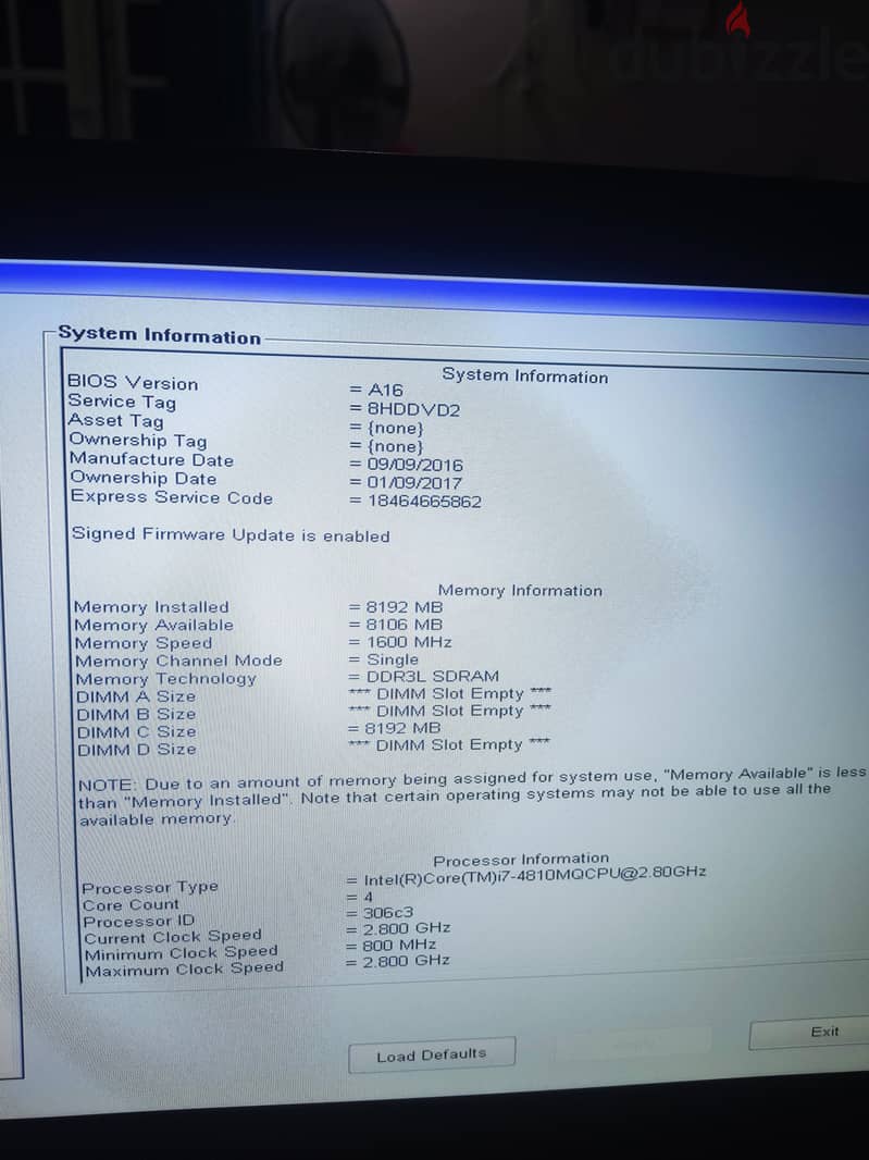 Dell Precision m6800 2