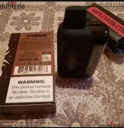 شيشةvape فيب اكتروني بطعم التبغ  السجاير العادية ( Tobacco)
