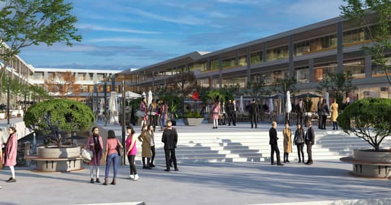 Own your commercial unit in El Nasr Square, Hadayek October, with just 30% down payment and extended payment plans.