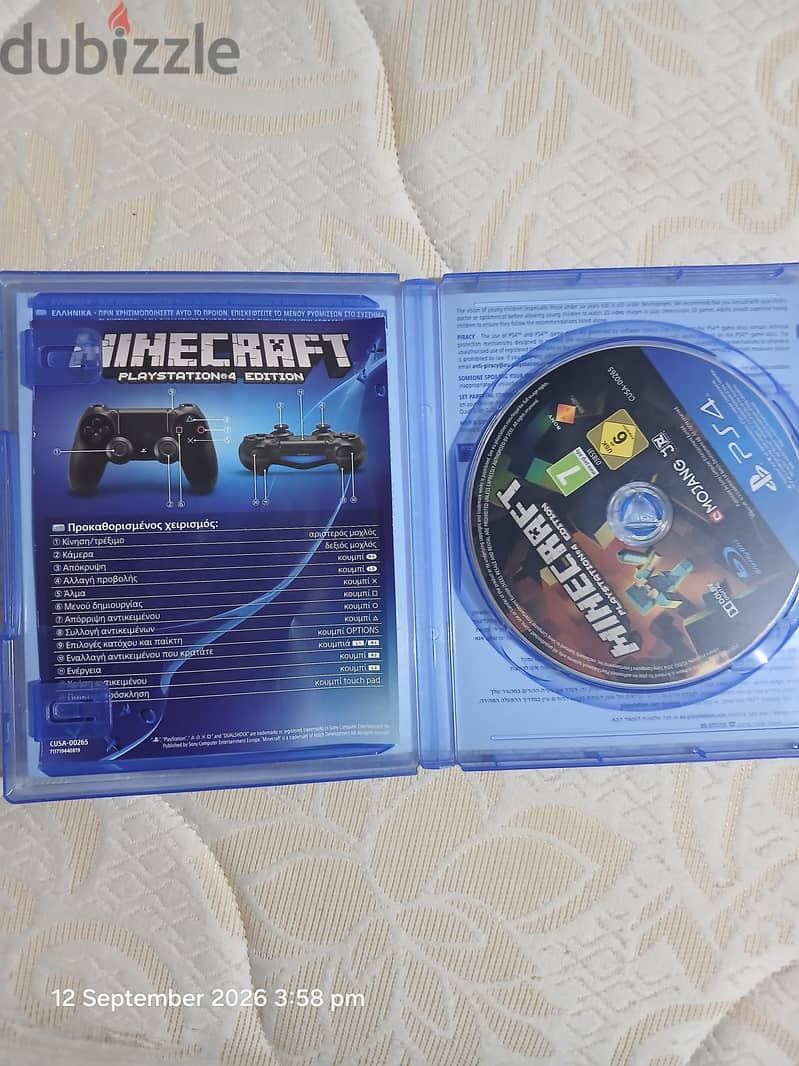 cd rayman and mincraft 2