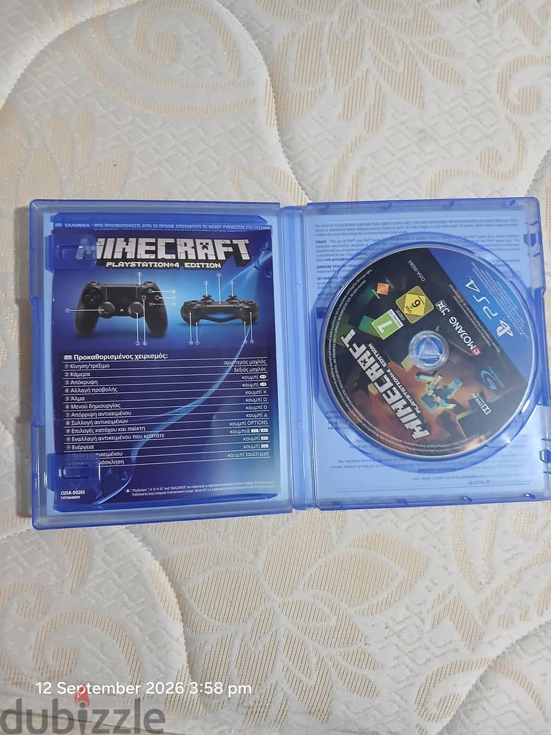 cd rayman and mincraft 3