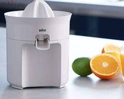 عصارة برتقال وحمضيات براون الأصلي 60 واط زيرو (Braun CJ3050)