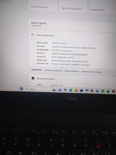 لاب ديل مستعمل